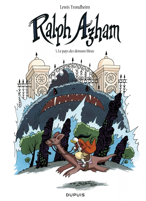 ebook cover of Ralph Azham - Tome 5 - Le Pays des démons bleus, by Lewis Trondheim