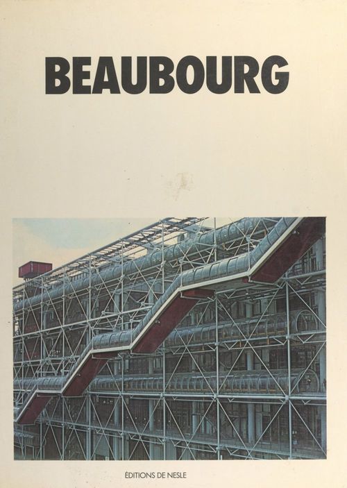 ebook cover of Beaubourg, by Hubert Gouleret