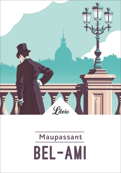 ebook cover of Bel-Ami, by Guy de Maupassant