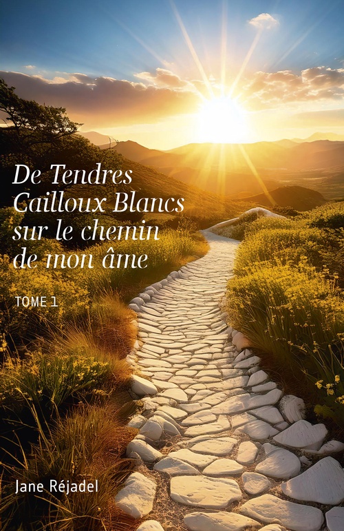 Couverture ebook de De  Tendres  Cailloux  Blancs  sur  le  chemin  de  mon  âme, de Jane Réjadel