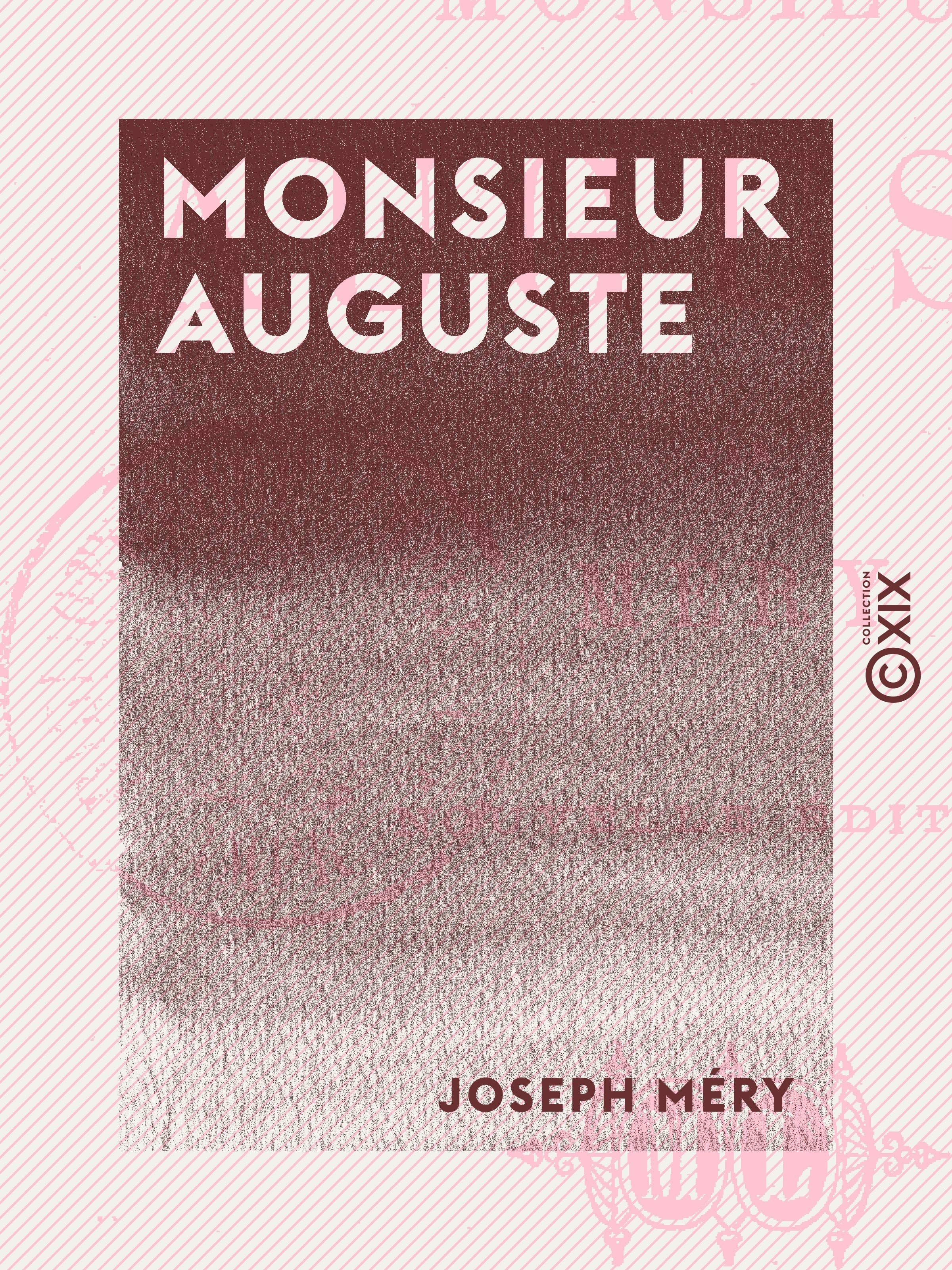 ebook cover of Monsieur Auguste, by Joseph Mery