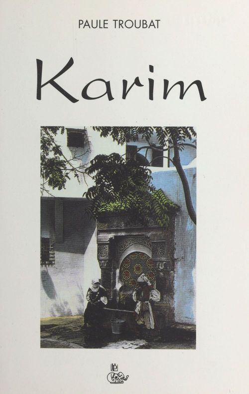 Couverture ebook de Karim, de Troubat  Paule