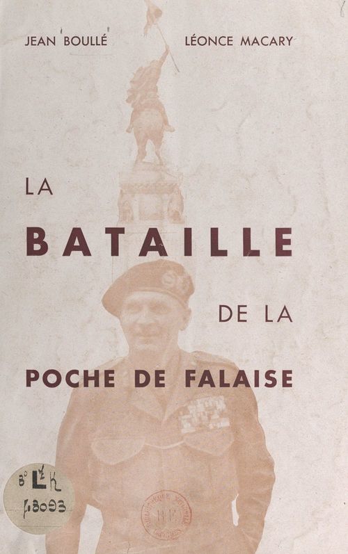 ebook cover of La bataille de la poche de Falaise, by Jean Boulle, Leonce Macary