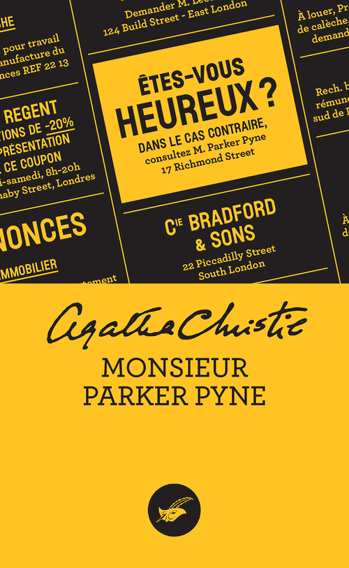 Couverture ebook de Monsieur Parker Pyne (nouvelle traduction révisée), de Agatha Christie
