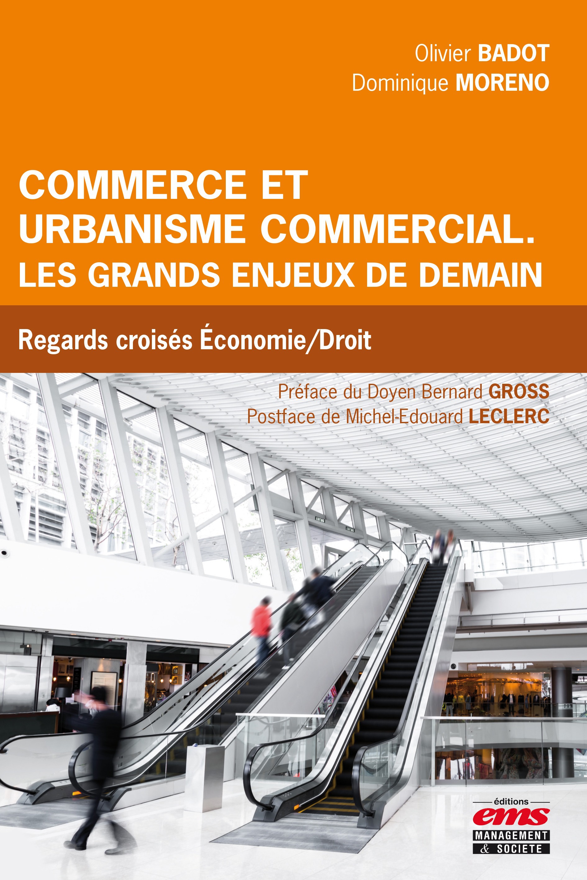 Couverture ebook de Commerce et urbanisme commercial. Les grands enjeux de demain, de Olivier Badot, Dominique Moreno