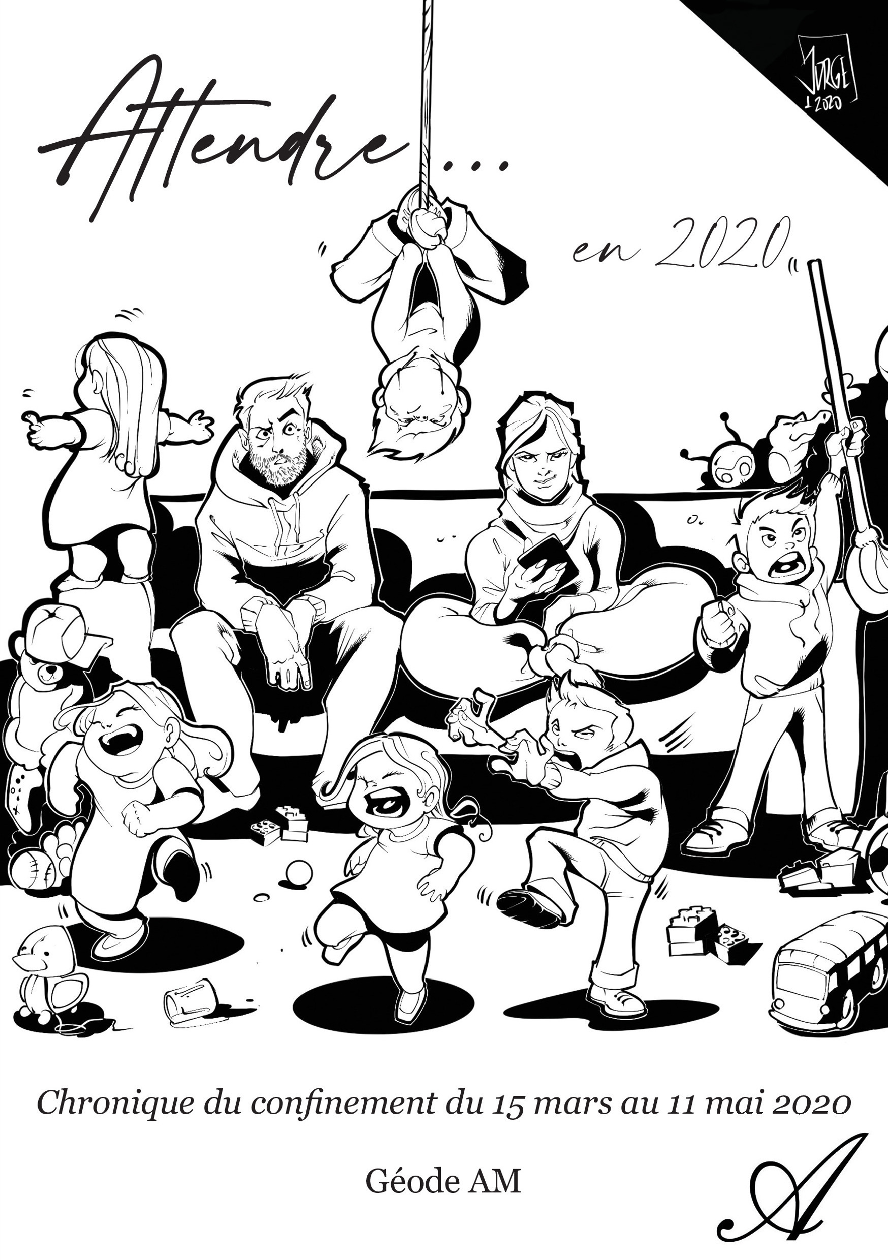 Couverture ebook de Attendre... en 2020, de Géode Am