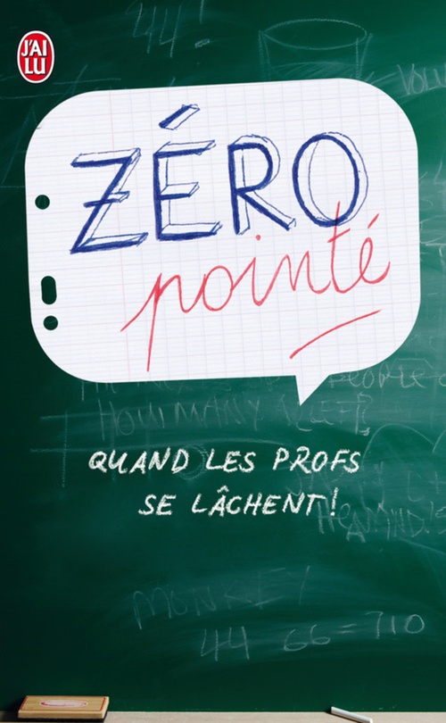 ebook cover of Zéro pointé, by François Langrand