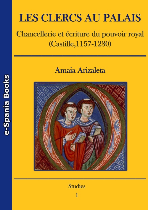 Couverture ebook de Les clercs au palais, de Amaia Arizaleta