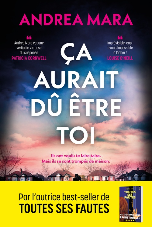 ebook cover of Ça aurait dû être toi, by Andrea Mara
