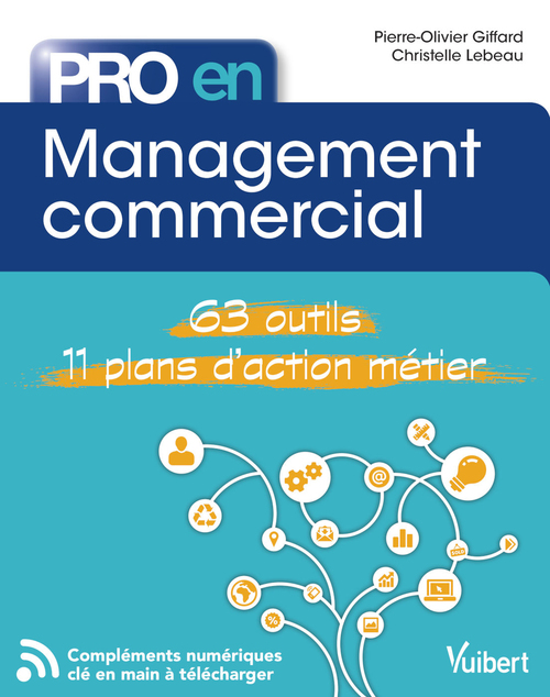 ebook cover of Pro en Management commercial, by Pierre-olivier Giffard, Christelle Lebeau