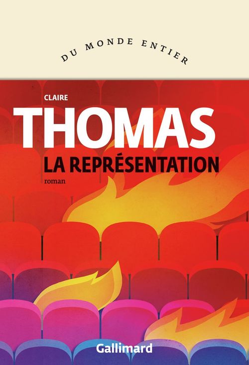 Couverture ebook de La représentation, de Claire Thomas