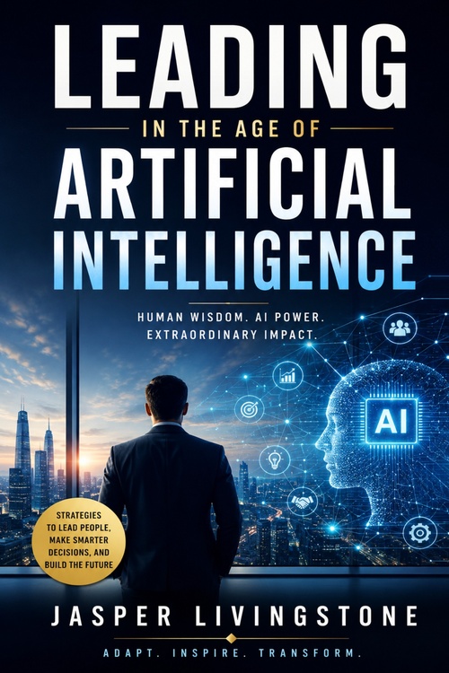 ebook cover of Leading in the Age of Artificial Intelligence, by Jasper Livingstone