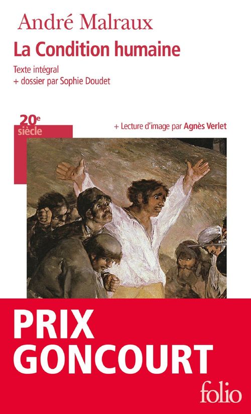 ebook cover of La condition humaine, by André Malraux
