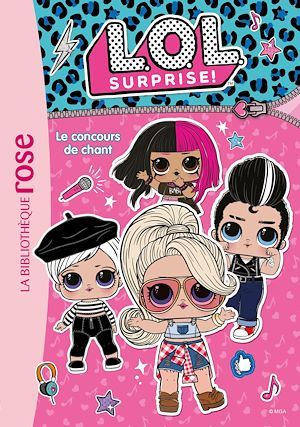 Couverture ebook de L.O.L. Surprise ! 03 - Le concours de chant, de Collectif