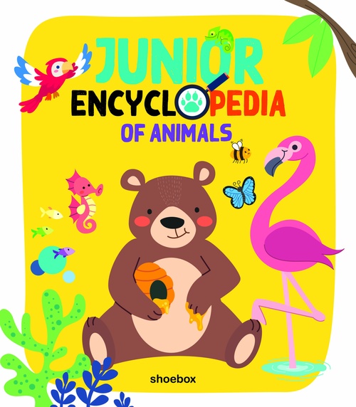 Couverture ebook de Junior Encyclopedia of Animals, de Claire Chabot, Danielle Robichaud