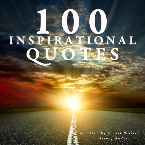Couverture audiobook de 100 Inspirational Quotes, de John Mac