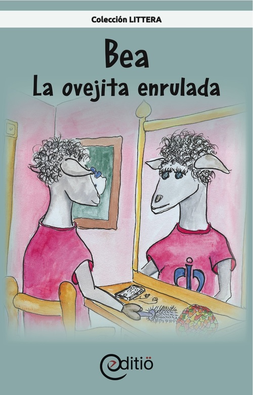 ebook cover of Bea - La ovejita enrulada, by Andree Thibeault