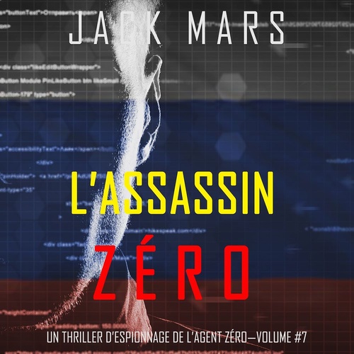 Couverture audiobook de L'Assassin Zéro (Un Thriller d'Espionnage de l'Agent Zéro-Volume #7), de Jack Mars