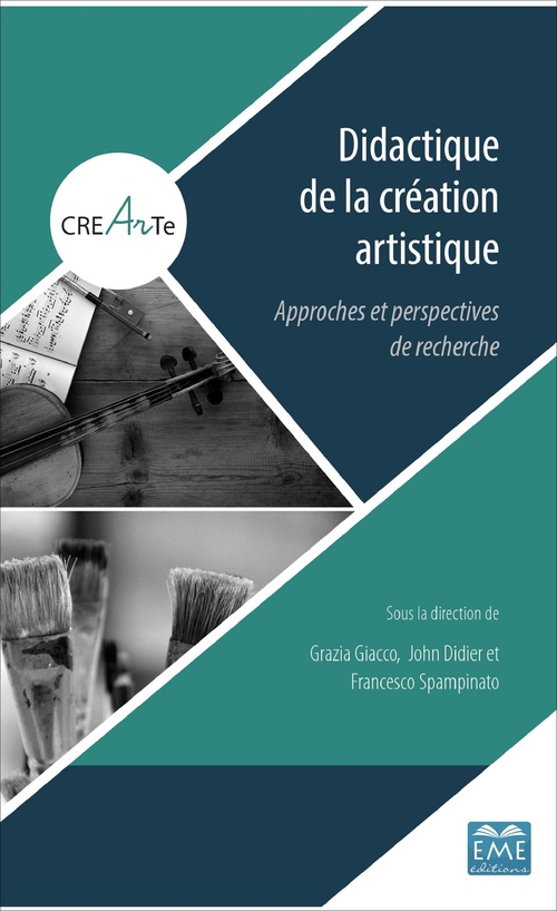 ebook cover of Didactique de la création artistique, by John Didier, Grazia Giacco, Francesco Spaniato