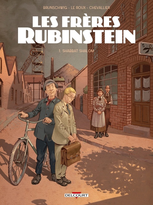 ebook cover of Les Frères Rubinstein T01 - Shabbat Shalom, by Luc Brunschwig, Etienne Le Roux, Loïc Chevallier