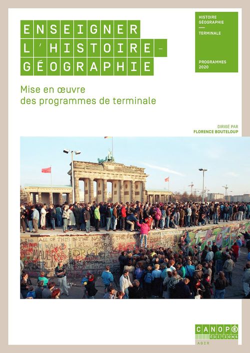 ebook cover of Enseigner l'Histoire Geographie - Terminale, by Florence Bouteloup