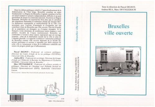 ebook cover of Bruxelles, ville ouverte, by Pascal Delwit, Andréa Réa, Marc Swyngedouw