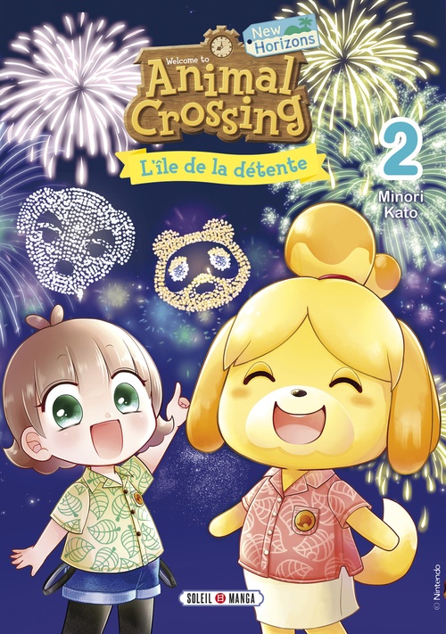 ebook cover of Animal Crossing : New Horizons - L'île de la détente T02, by Nintendo