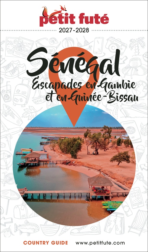 ebook cover of Guide Sénégal 2027 Petit Futé: Gambie - Guinée Bissau, by Dominique Auzias, Jean-Paul Labourdette
