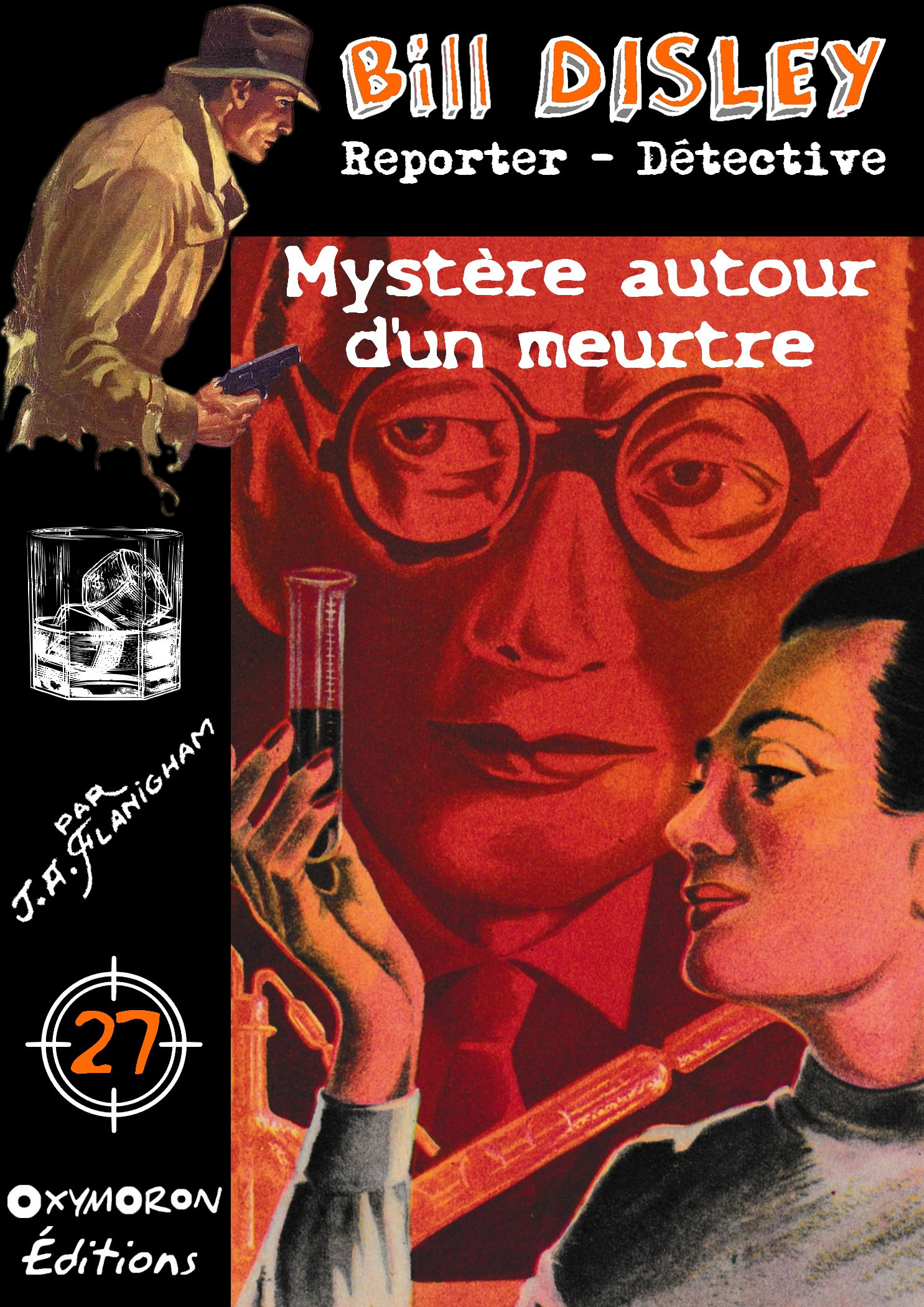 Couverture ebook de Mystère autour d'un meurtre, de J.A. Flanigham