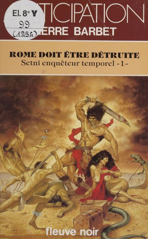 ebook cover of Setni, enquêteur temporel (1), by Pierre Barbet