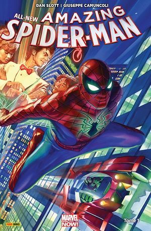 ebook cover of All-New Amazing Spider-Man (2015) T01, by Dan Slott, Giuseppe Camuncoli
