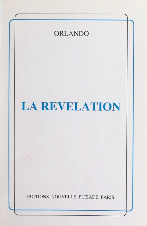 ebook cover of La révélation, by Orlando