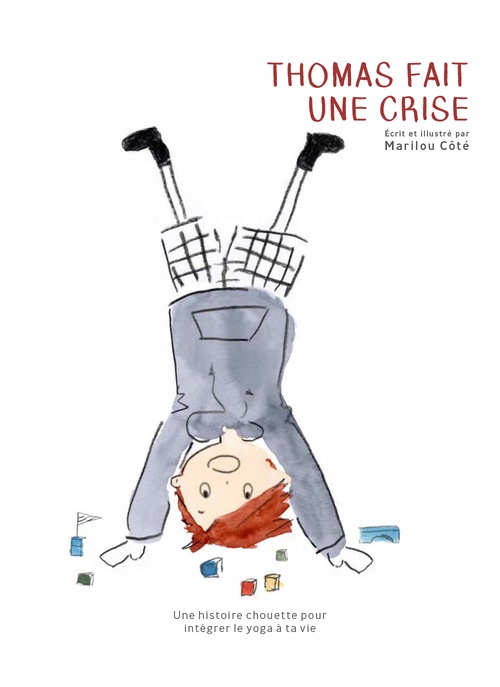ebook cover of Thomas fait une crise, by Marilou Cote