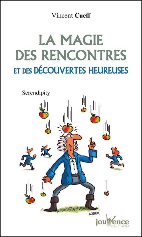 Couverture ebook de La magie des rencontres et des découvertes heureuses, de Vincent Cueff