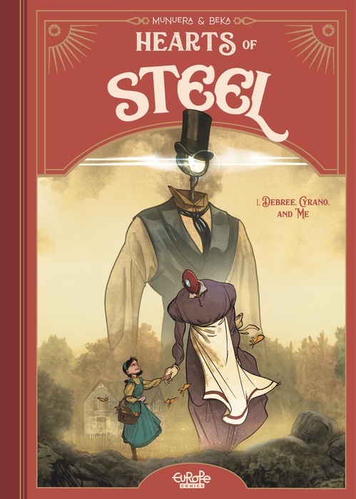 ebook cover of Hearts of Steel - Volume 1 - Debree, Cyrano, and Me, by BeKa, Jose Luis Munuera