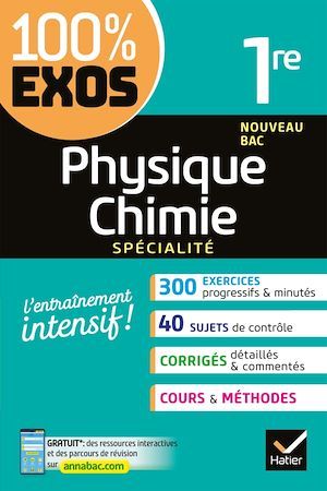 ebook cover of Physique-Chimie 1re générale (spécialité), by Thierry Alhalel, Jérôme Fréret, Grégoire Garrido, Alexis Lacroix