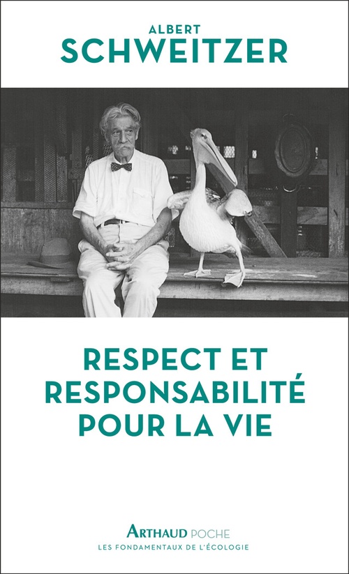 Couverture ebook de Respect et responsabilité pour la vie, de Albert Schweitzer