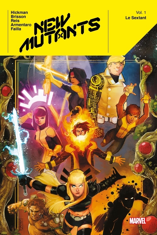 Couverture ebook de New Mutants (2019) T01, de Jonathan Hickman, Ed Brisson