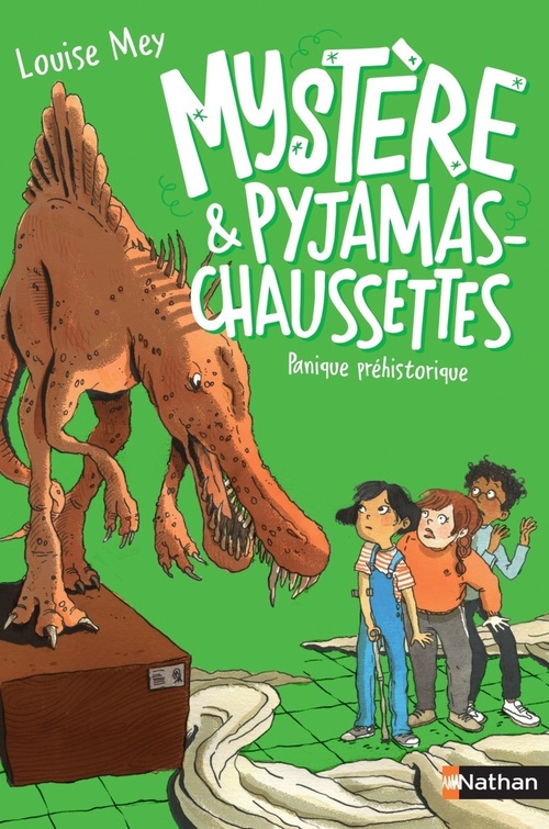 ebook cover of Mystère et Pyjamas-Chaussettes - tome 5: Panique préhistorique, by Louise Mey