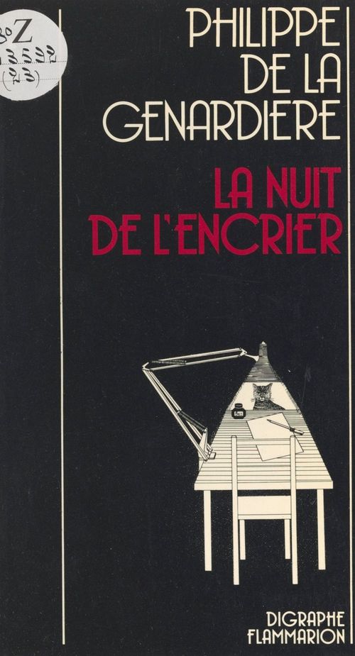 ebook cover of La nuit de l'encrier, by Philippe de La Genardière