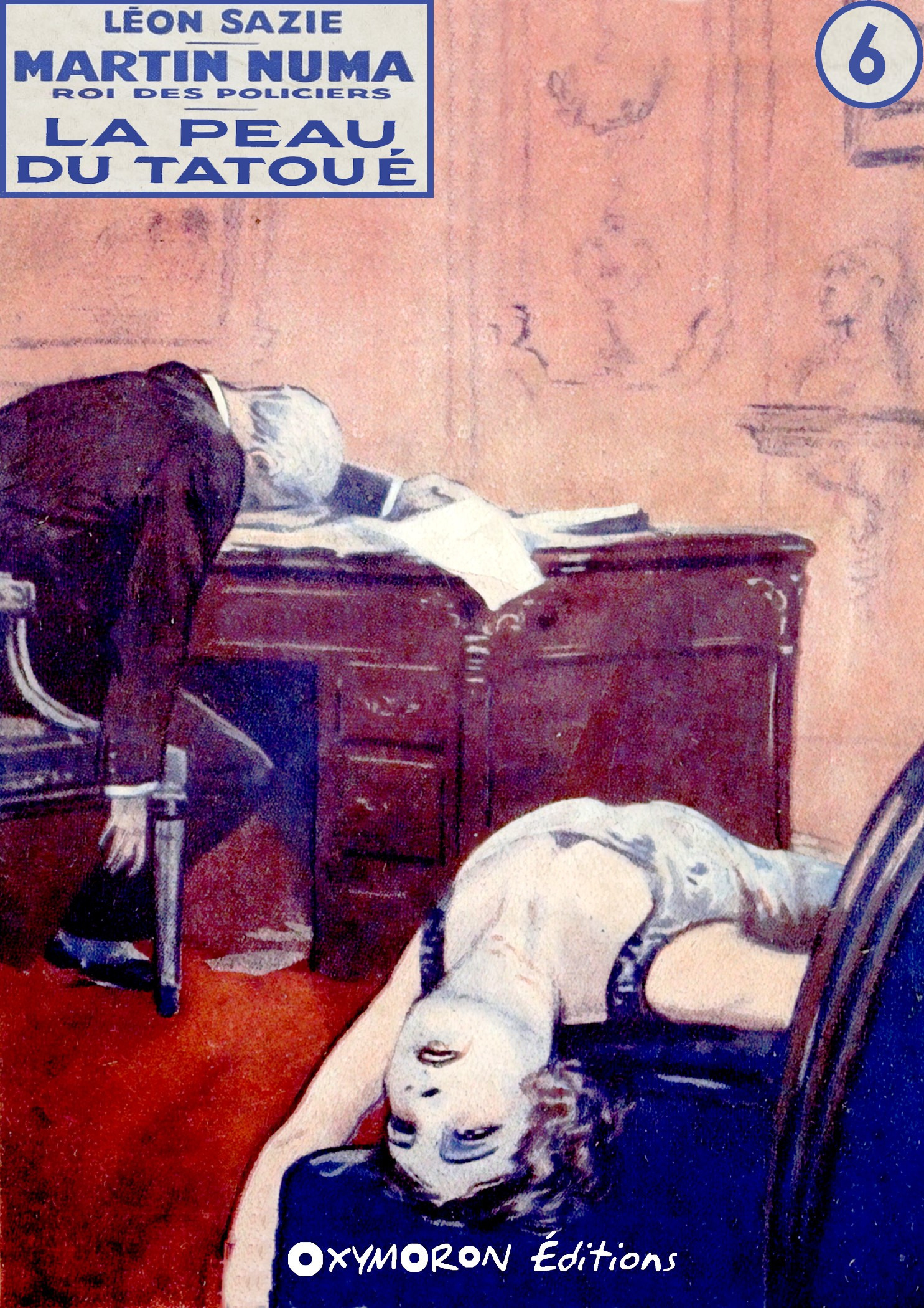 ebook cover of La peau du Tatoué, by Léon Sazie