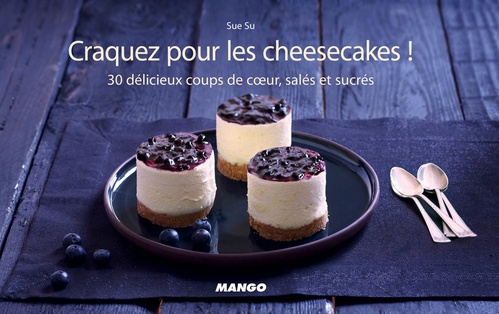 Couverture ebook de Craquez pour les cheesecakes !, de Sue Su