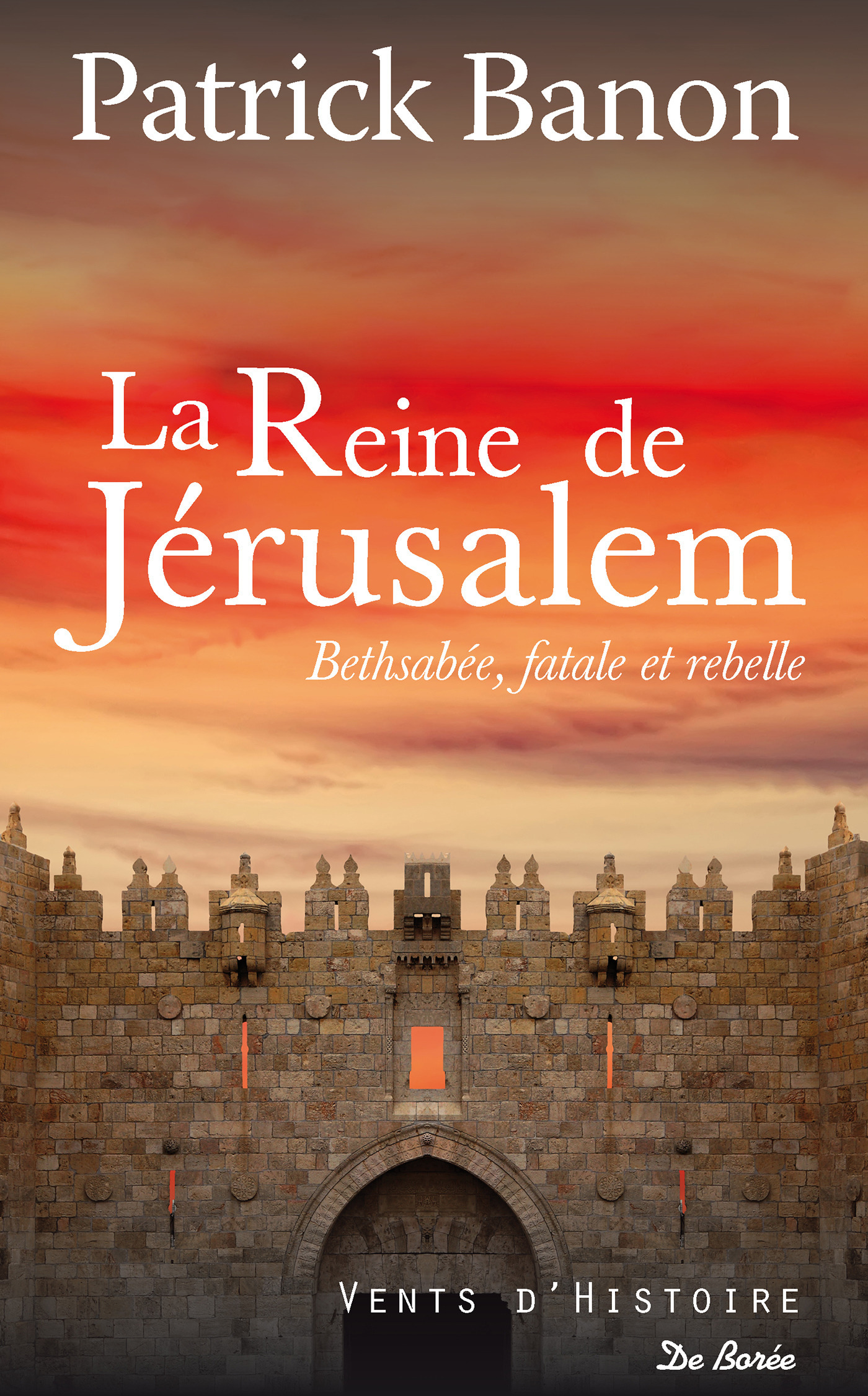 Couverture ebook de La Reine de Jérusalem, de Patrick Banon