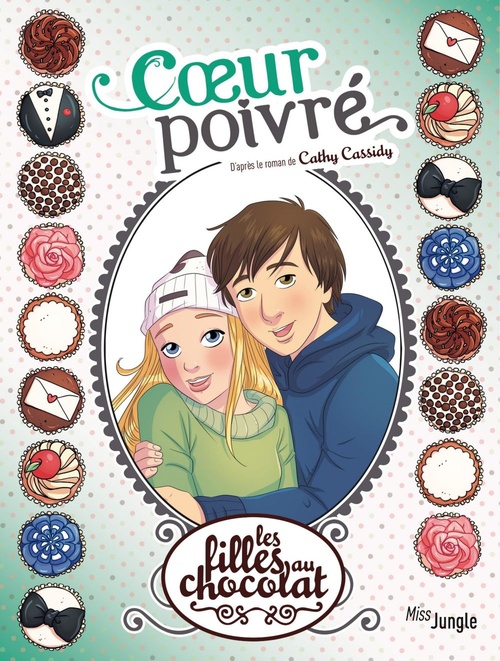 ebook cover of Les filles au chocolat - Tome 9 - Coeur Poivré, by Véronique Grisseaux