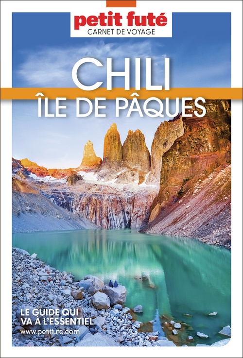 Couverture ebook de Guide Chili - île De Pâques 2026 Carnet Petit Futé, de Collectif