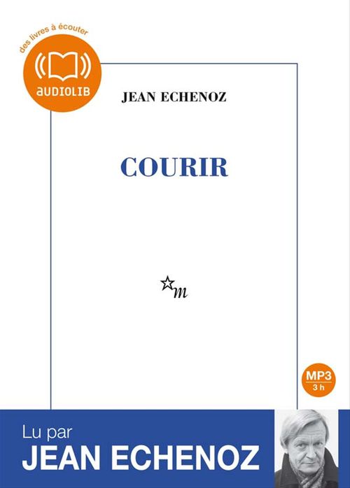 Couverture audiobook de Courir, de Jean Echenoz