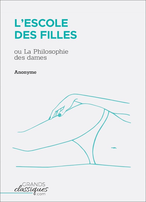 ebook cover of L'Escole des filles, by Anonyme