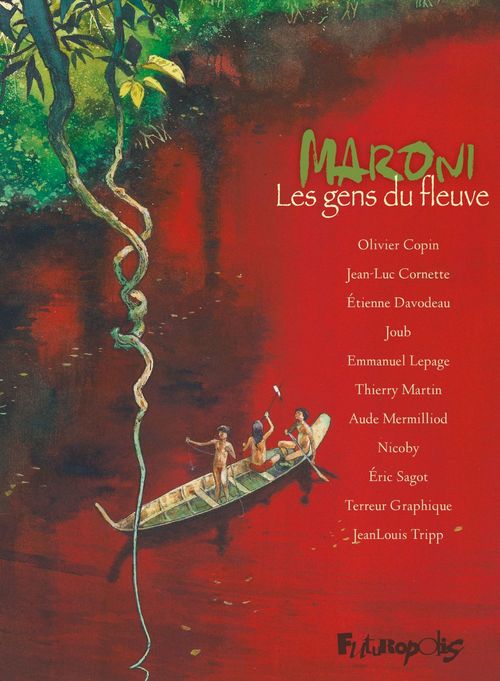 Couverture ebook de Maroni. Les gens du fleuve, de Collectifs