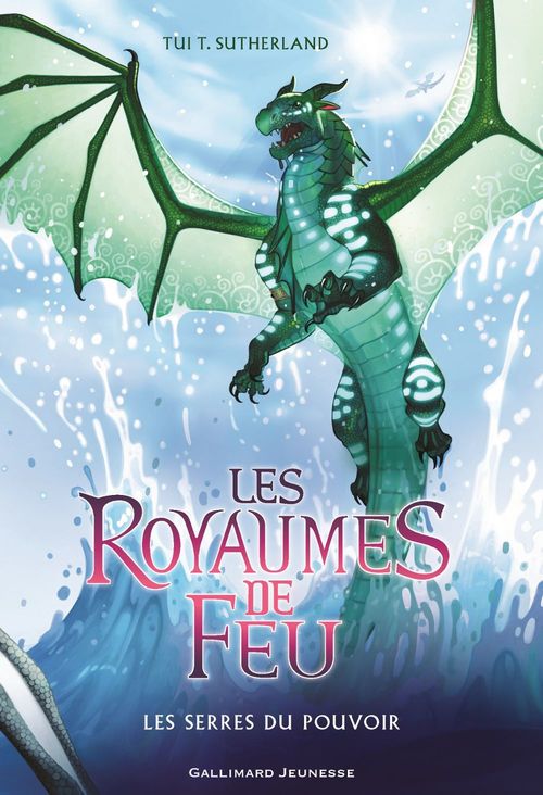 Couverture ebook de Les Royaumes de Feu (Tome 9) - Les Serres du pouvoir, de Tui T. Sutherland