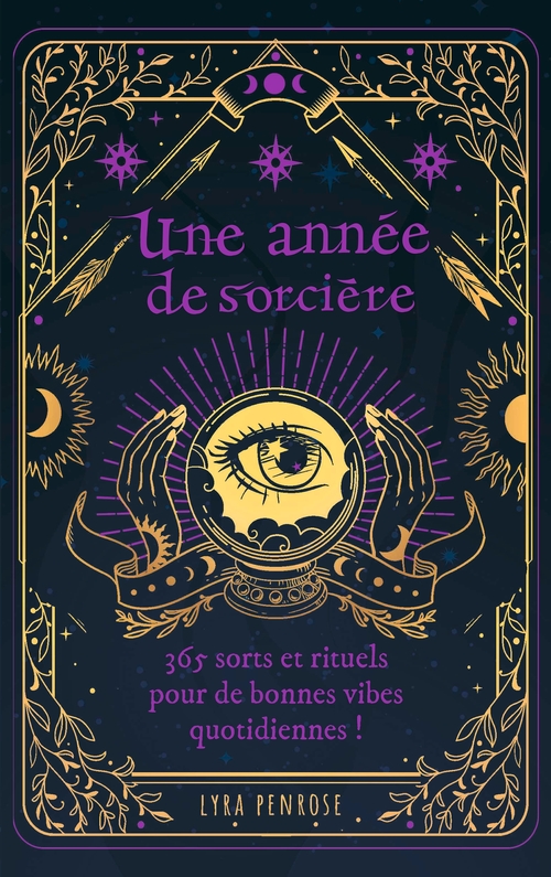 Couverture ebook de Une année de sorcière, de Lyra Penrose